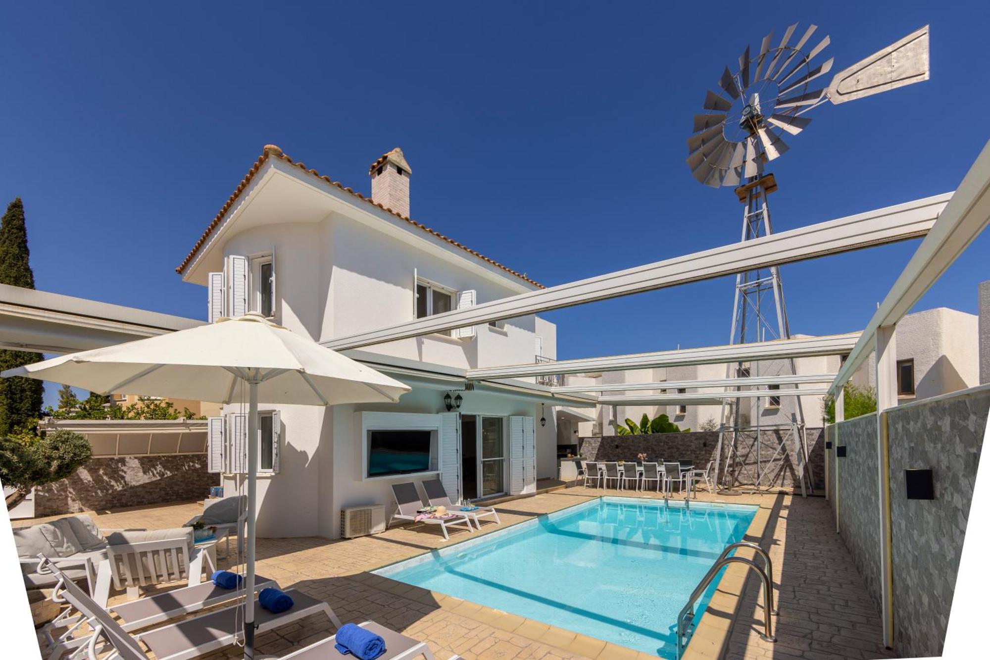 Accomoteleia Crystal Lagoon Villa Protaras Esterno foto