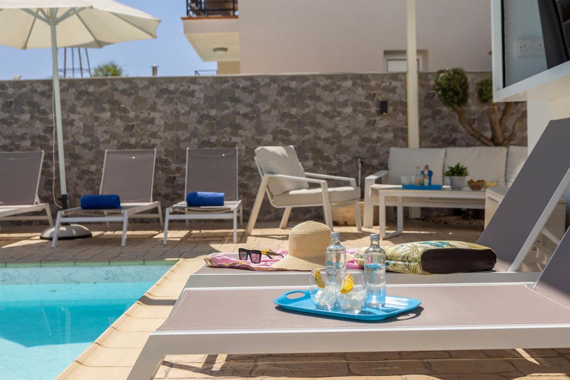 Accomoteleia Crystal Lagoon Villa Protaras Esterno foto