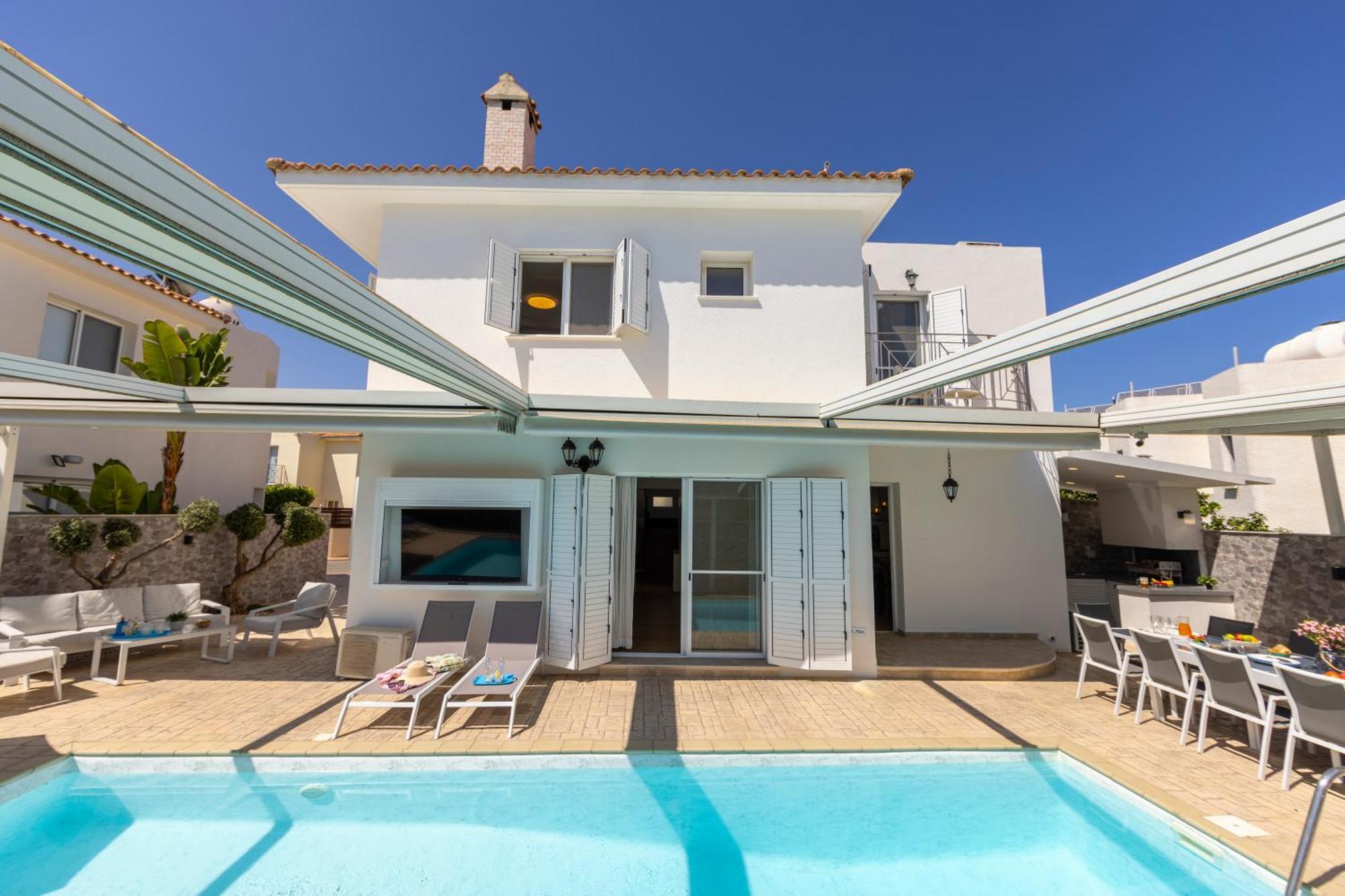 Accomoteleia Crystal Lagoon Villa Protaras Esterno foto